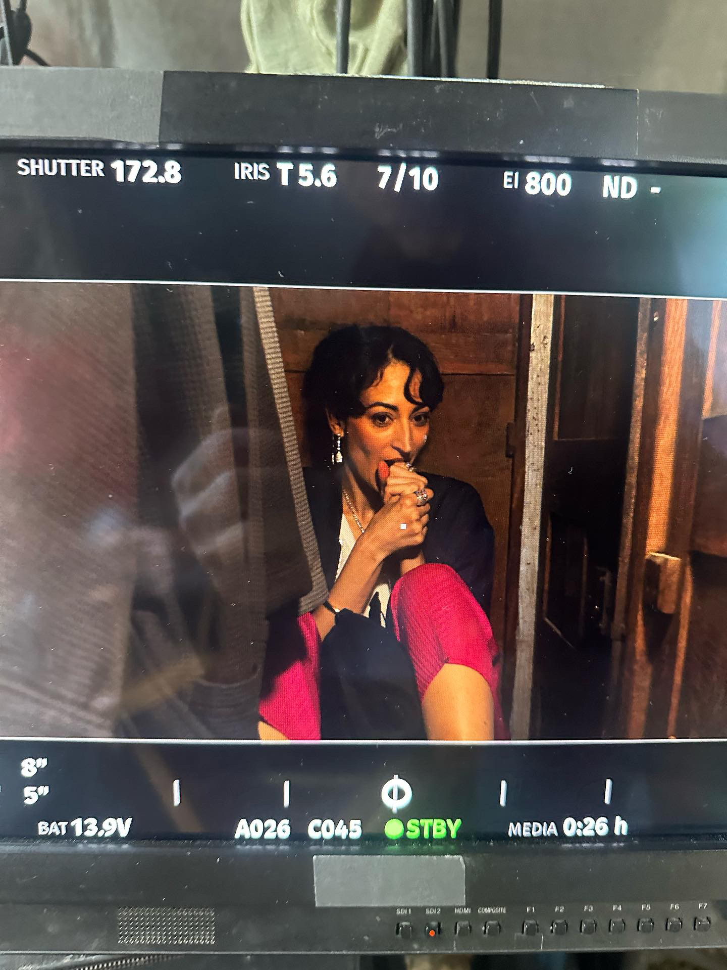 Laëtitia Eïdo — En tournage