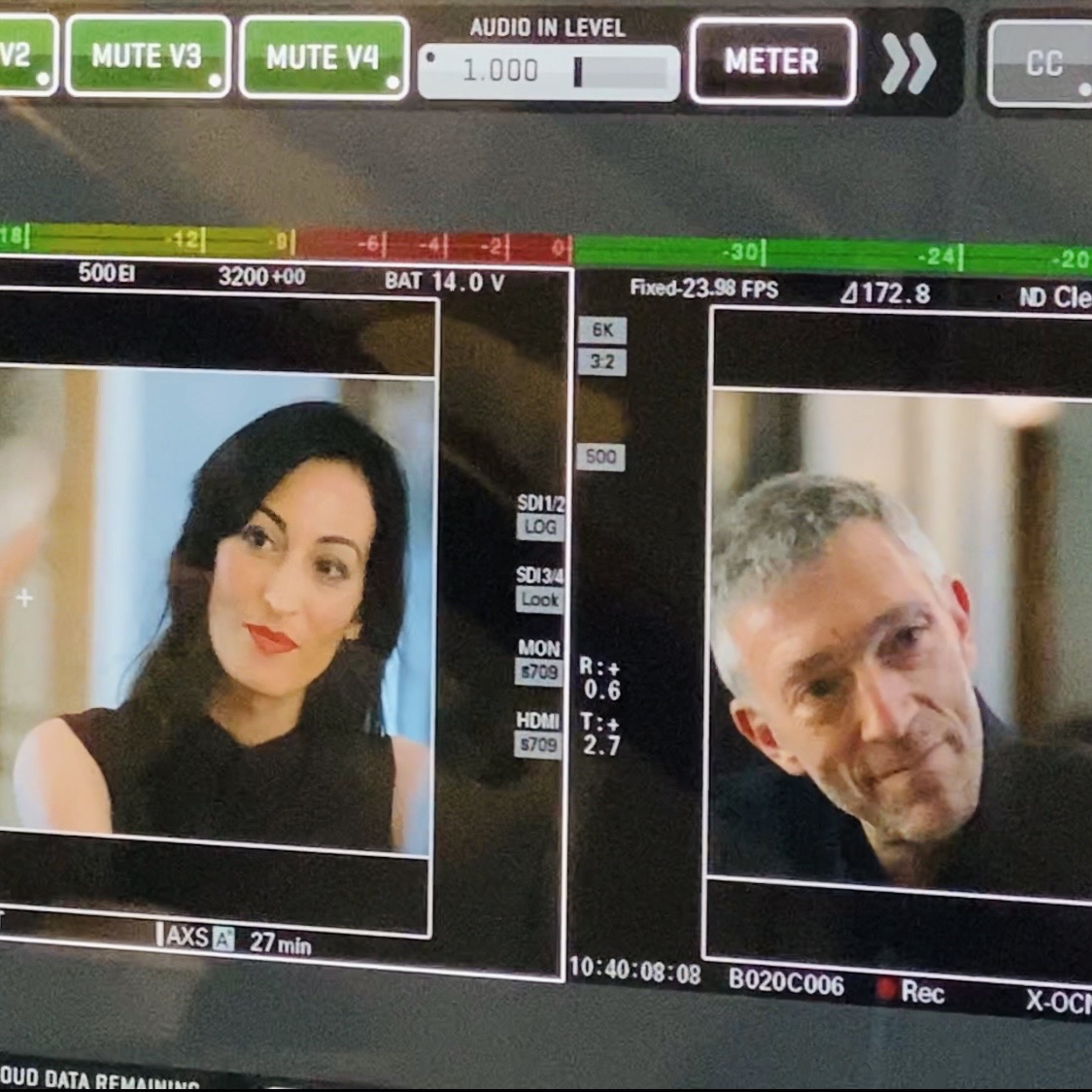 Laëtitia Eïdo — En tournage