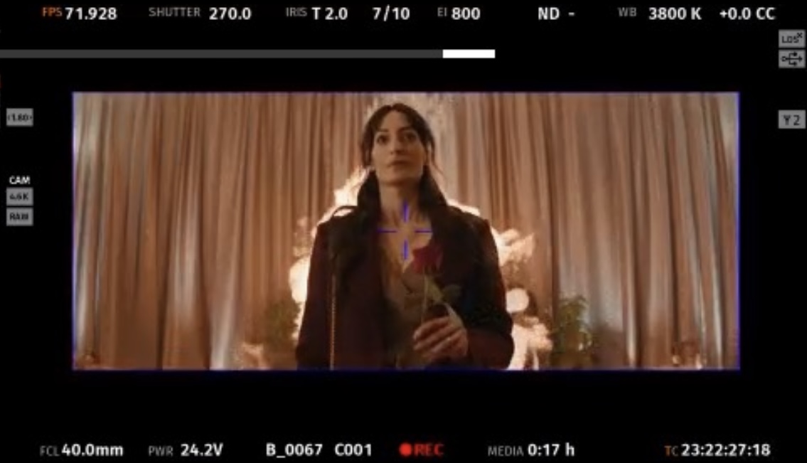 Laëtitia Eïdo — En tournage