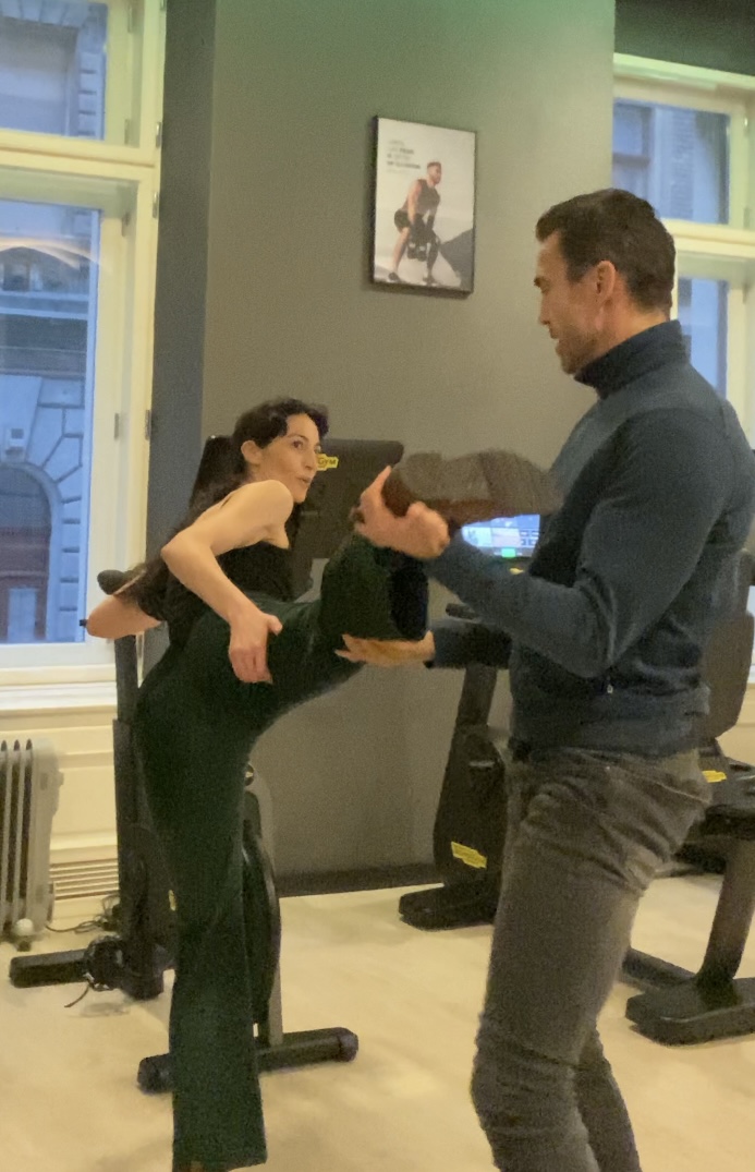 Laëtitia Eïdo — En tournage
