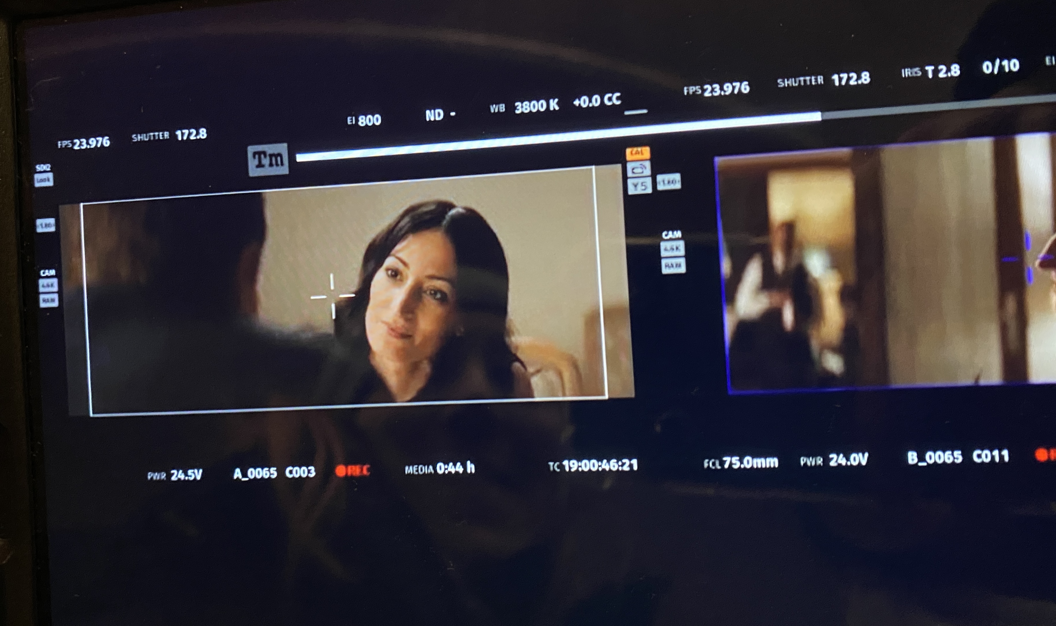 Laëtitia Eïdo — En tournage