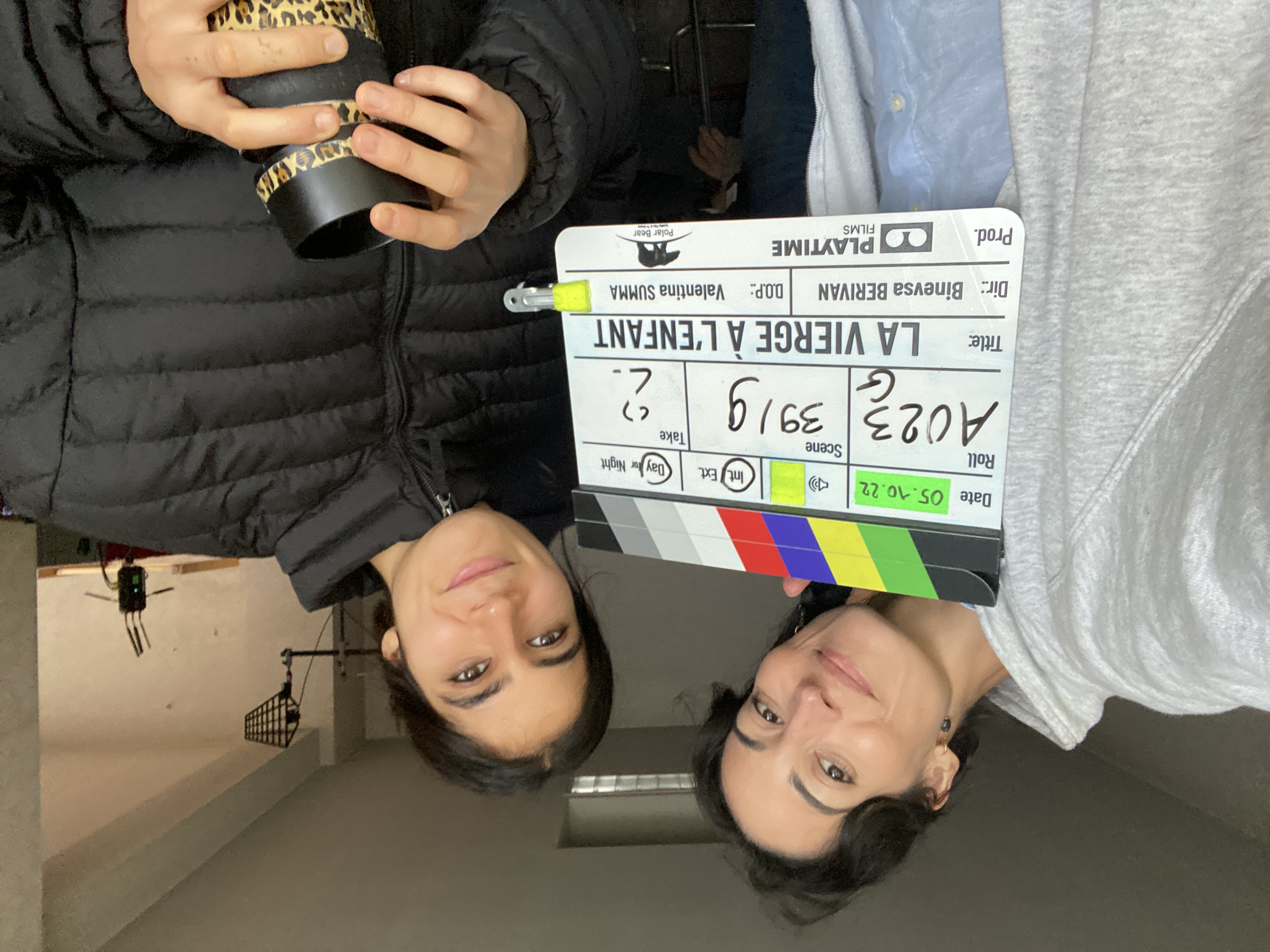 Laëtitia Eïdo — En tournage