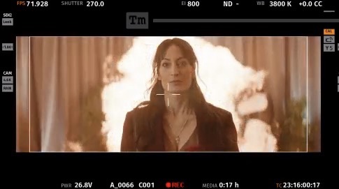 Laëtitia Eïdo — En tournage