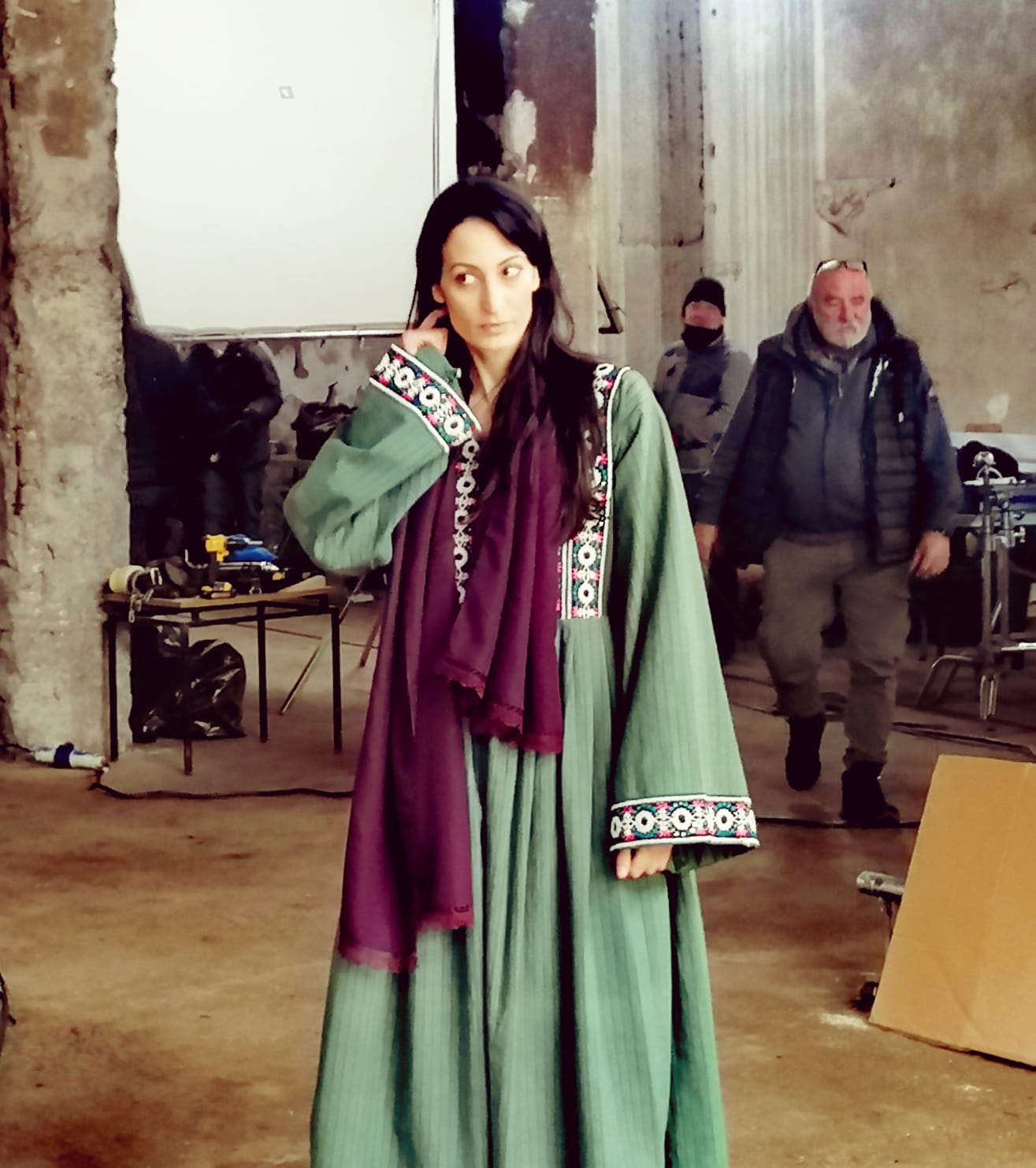 Laëtitia Eïdo — En tournage