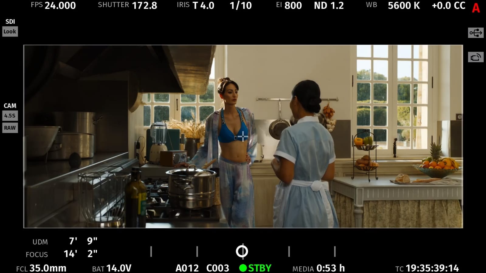 Laëtitia Eïdo — En tournage