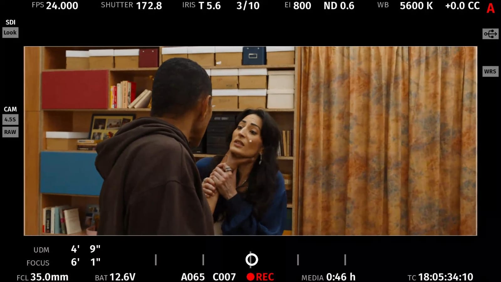 Laëtitia Eïdo — En tournage