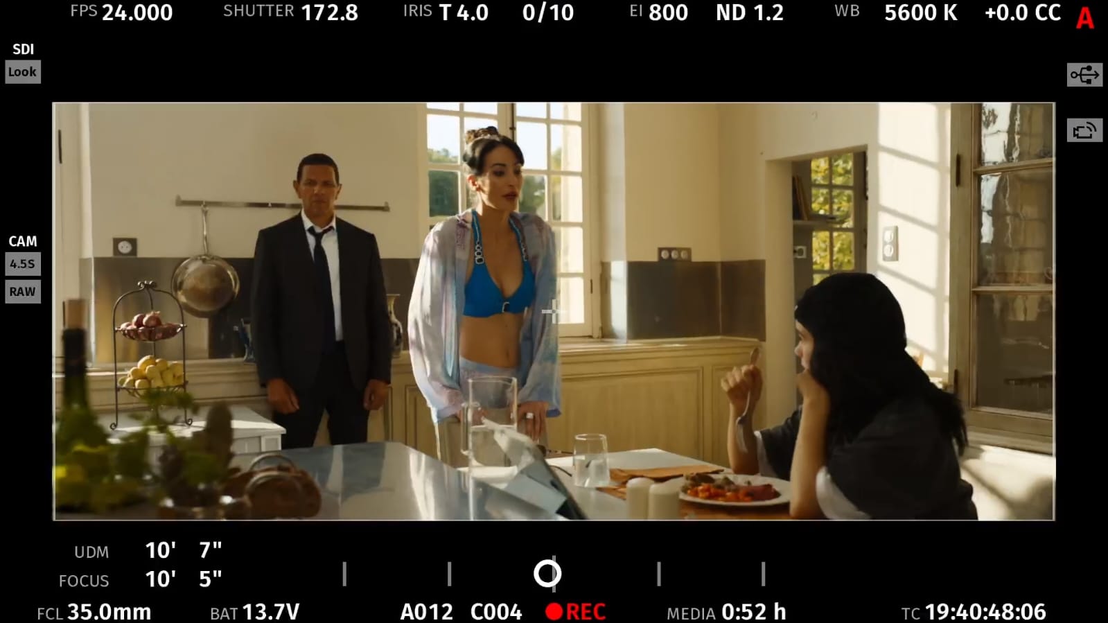 Laëtitia Eïdo — En tournage